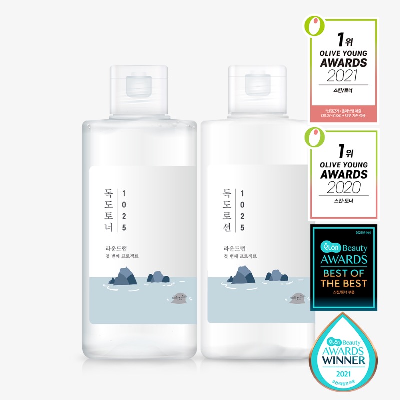 1025 독도 토너 200ml + 독도 로션 200ml 2종 세트